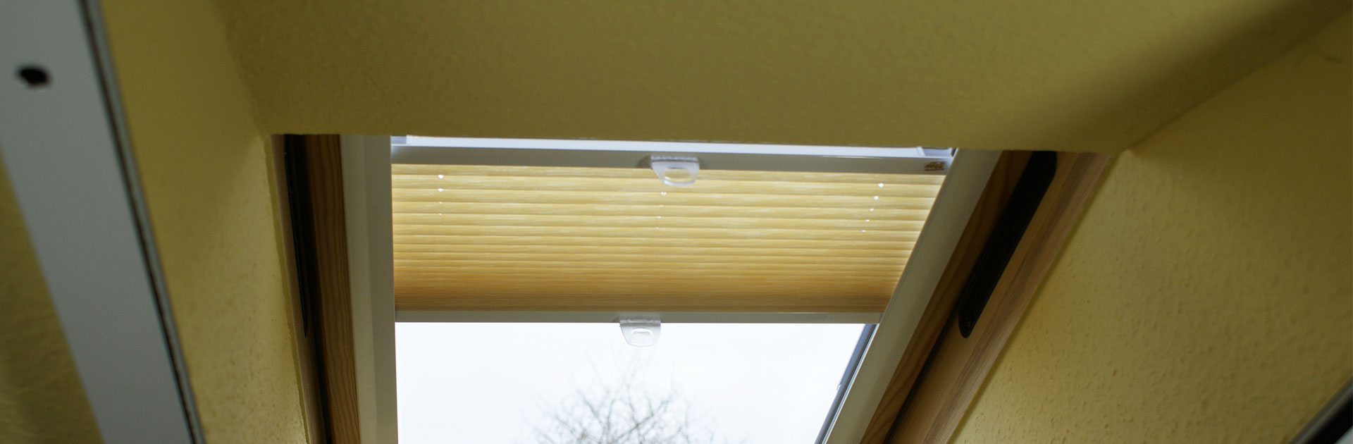 Dachfenster Plissee