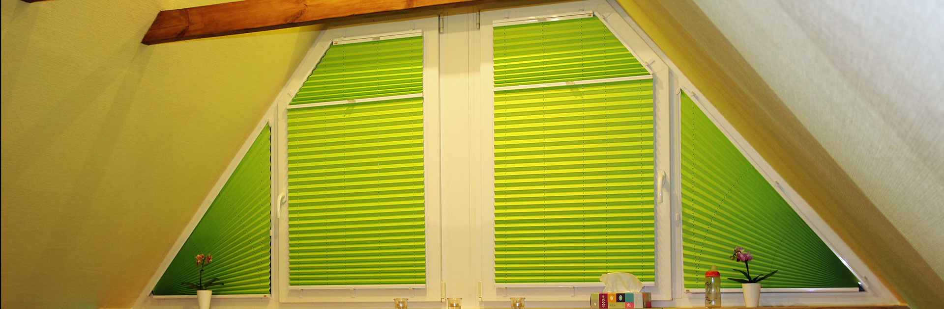 Fensterformen Plissee